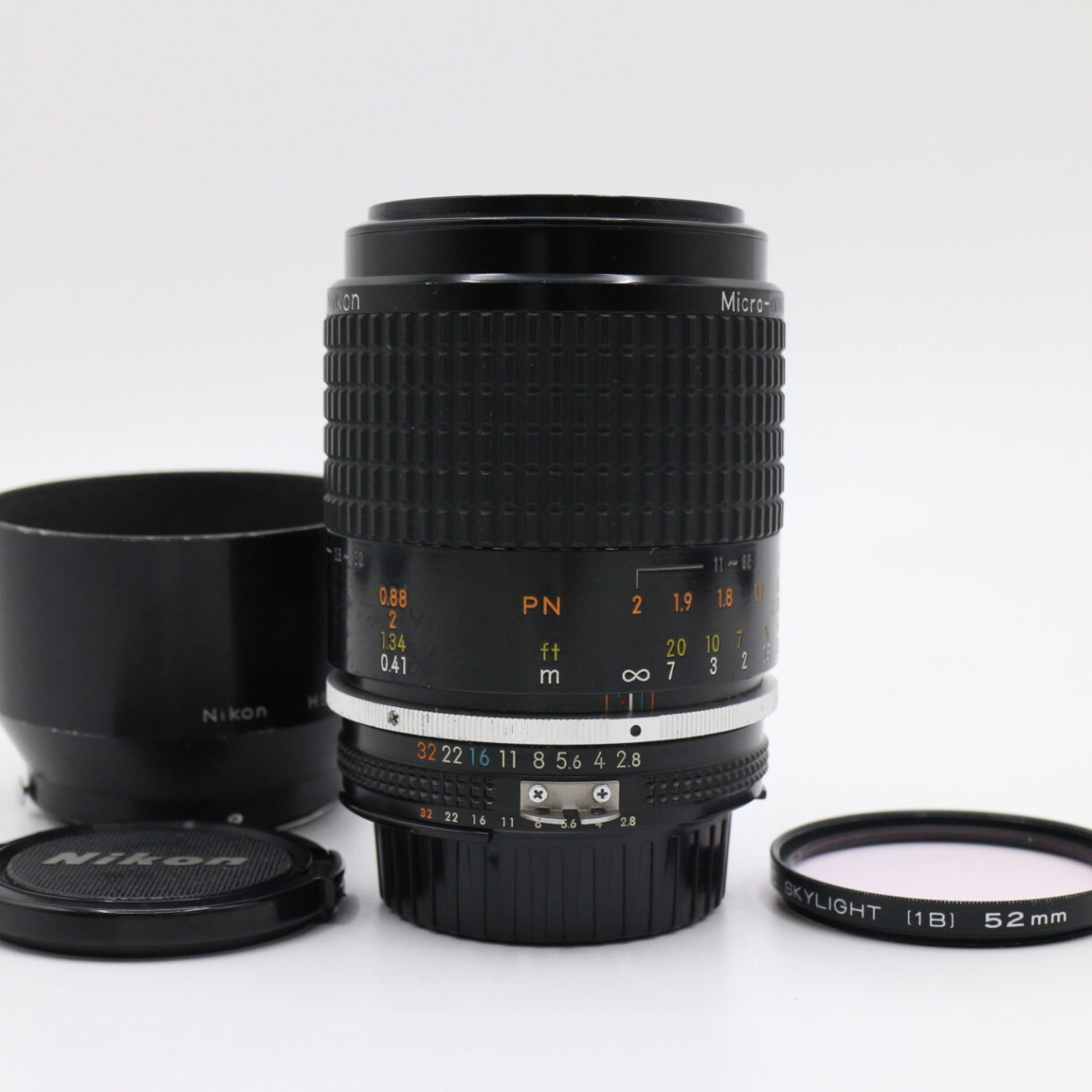【良品】NIKON ニコン AI-S Micro-NIKKOR 105mm F2.8 ニコン MF 中望遠 ニッコール #LE2027342