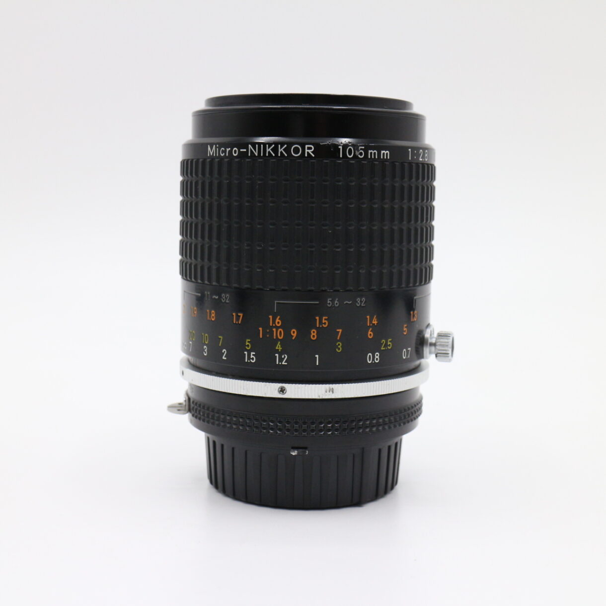 【良品】NIKON ニコン AI-S Micro-NIKKOR 105mm F2.8 ニコン MF 中望遠 ニッコール #LE2027342 - 画像 (3)