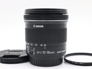 【美品】CANON キヤノン EF-S 10-18mm F4.5-5.6 IS STM #LE2029262