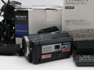【良品】SONY ソニー HDビデオカメラ Handycam HDR-PJ590V ブラック #LE2028894