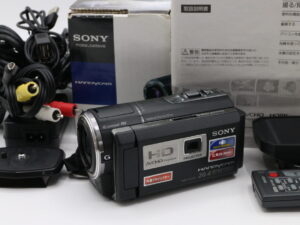 【良品】SONY ソニー HDビデオカメラ Handycam HDR-PJ590V ブラック #LE2028895