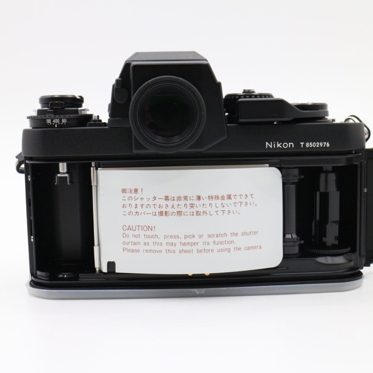 【新品】NIKON ニコン F3/T HP チタン ブラック 35mm ボディ ハイアイポイント フィルムカメラ #LE2027351 - 画像 (13)