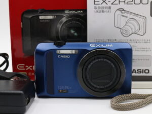 【良品】CASIO カシオ デジタルカメラ EXILIM 1610万画素 光学ズーム12.5倍 EX-ZR200BE #LE2029307