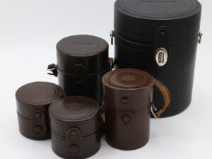 【良品】NIKON ニコン NIPPON KOGAKU レンズケース セット #LE2029366