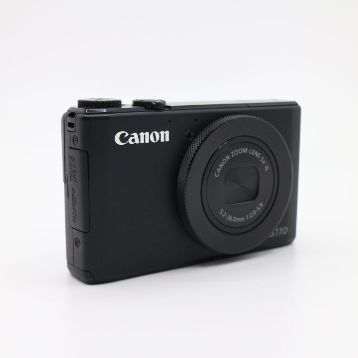 【良品】CANON キヤノン デジタルカメラ PowerShot S110 約1210万画素 ブラック PSS110(BK) #LE2029409 - 画像 (8)