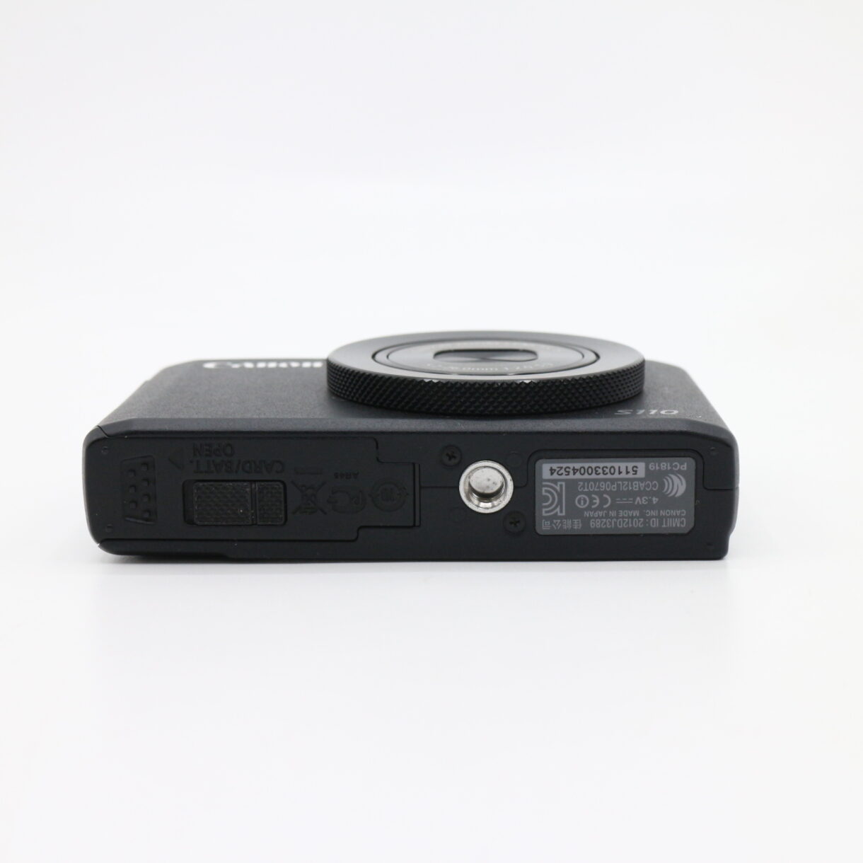【良品】CANON キヤノン デジタルカメラ PowerShot S110 約1210万画素 ブラック PSS110(BK) #LE2029409 - 画像 (10)