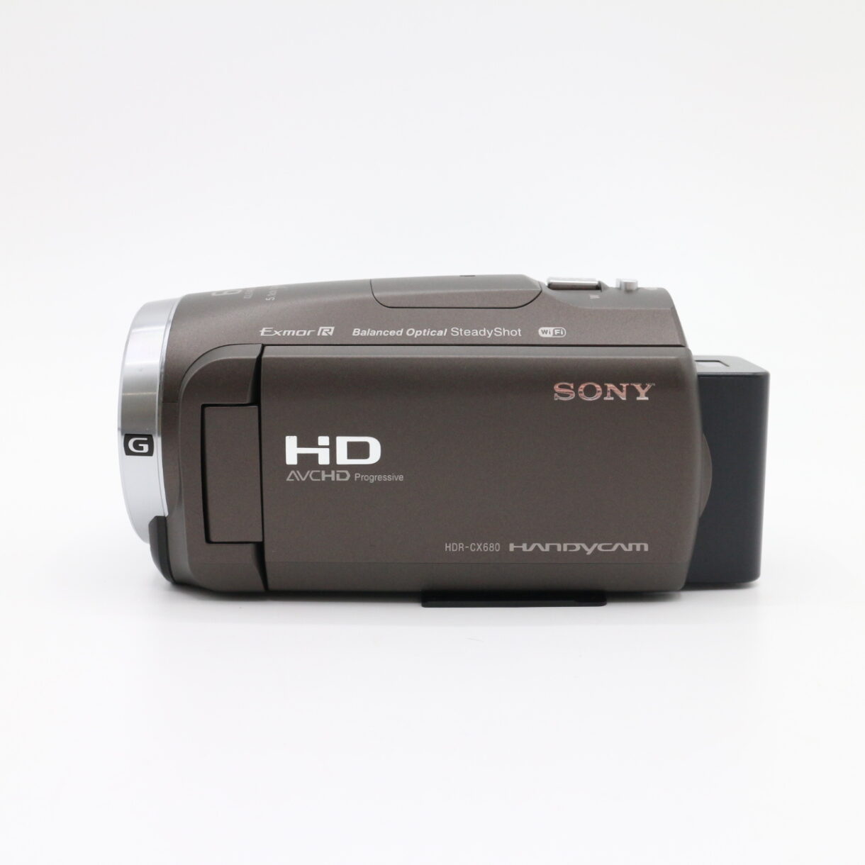 【良品】SONY ソニー ビデオカメラ Handycam 光学30倍 内蔵メモリー64GB ブロンズブラウンHDR-CX680 TI #LE2029408 - 画像 (2)