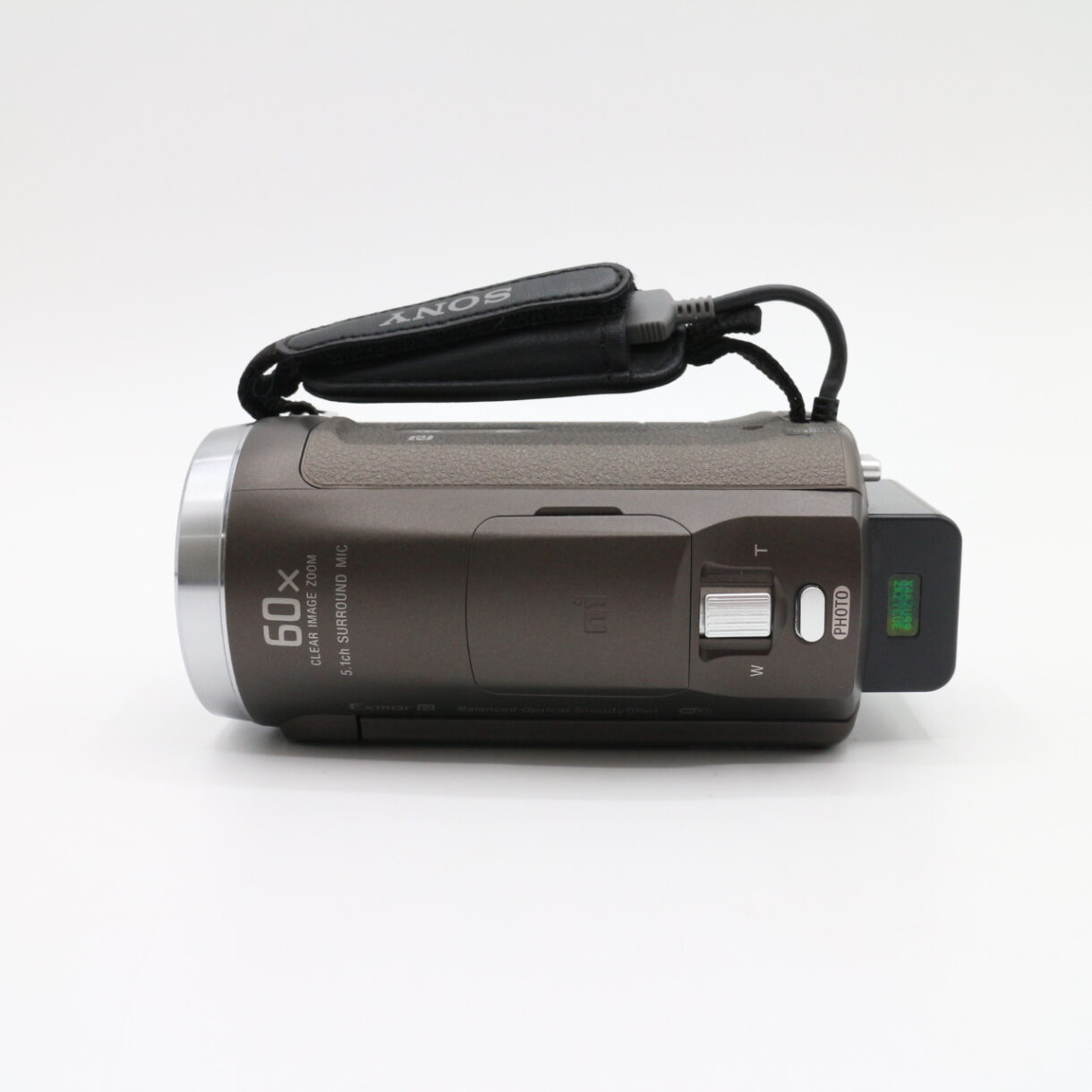 【良品】SONY ソニー ビデオカメラ Handycam 光学30倍 内蔵メモリー64GB ブロンズブラウンHDR-CX680 TI #LE2029408 - 画像 (9)
