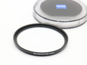 【美品】SONY ソニー MCプロテクター ZEISS T* MC PROTECTOR 72mm VF-72MPAM　保護フィルター #LE2029428