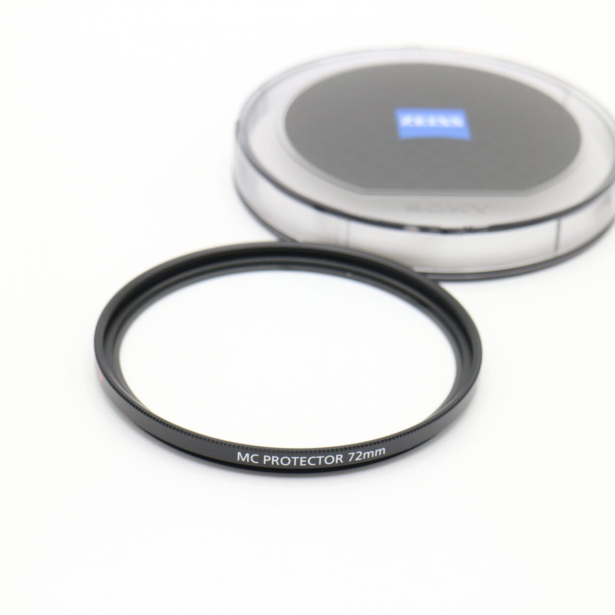 【美品】SONY ソニー MCプロテクター ZEISS T* MC PROTECTOR 72mm VF-72MPAM 保護フィルター #LE2029428