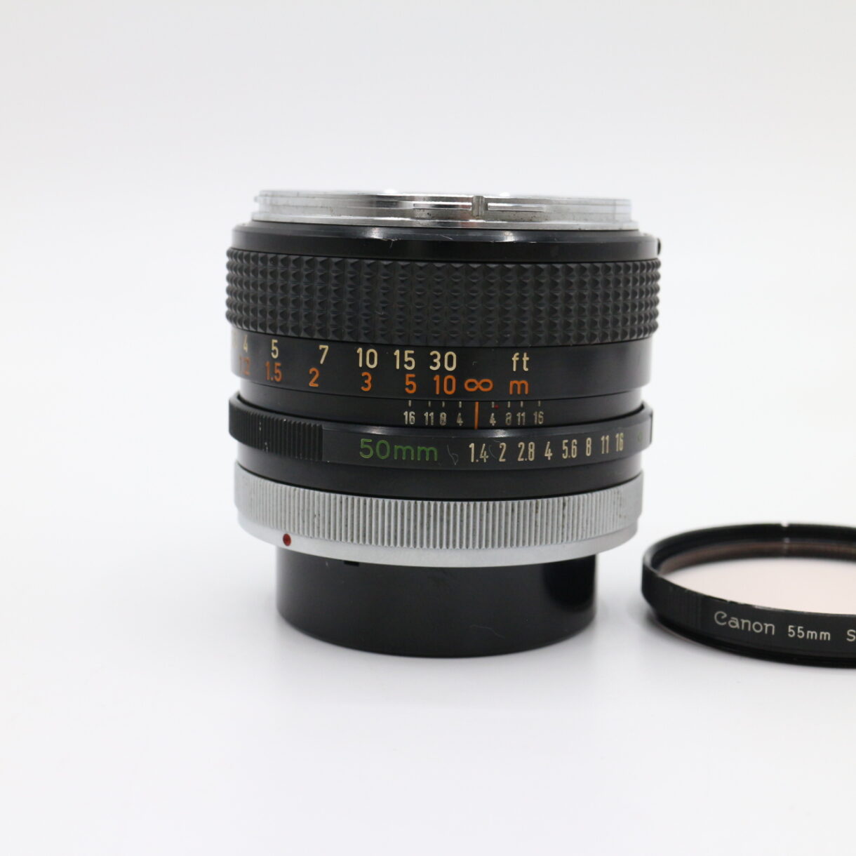 【良品】CANON キヤノン FD 50mm F1.4 大口径 標準 単焦点レンズ #LE2029424