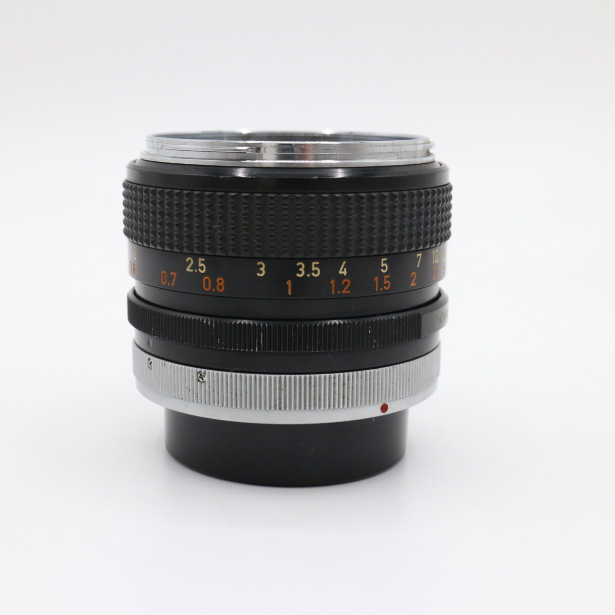 【良品】CANON キヤノン FD 50mm F1.4 大口径 標準 単焦点レンズ #LE2029424 - 画像 (5)