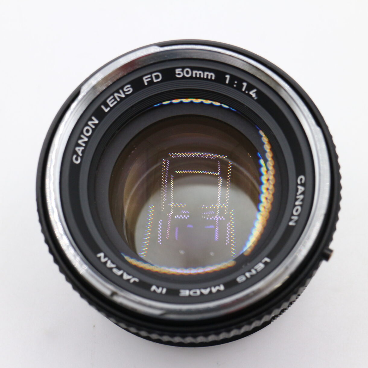 【良品】CANON キヤノン FD 50mm F1.4 大口径 標準 単焦点レンズ #LE2029424 - 画像 (8)