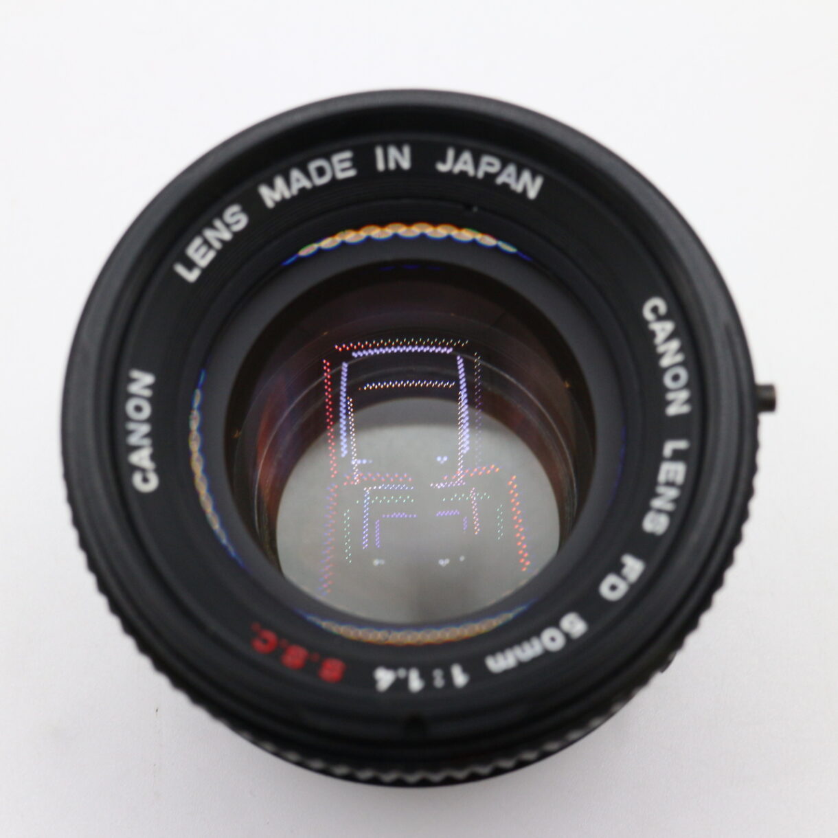 【良品】CANON キヤノン FD 50mm F1.4 大口径 標準 単焦点レンズ #LE2029421 - 画像 (2)