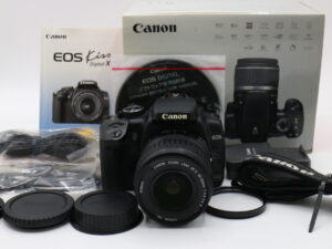【良品】CANON キヤノン EOS Kiss Digital X レンズキット EF-S 18-55mm EFマウント デジタル一眼レフカメラ #LE2029486