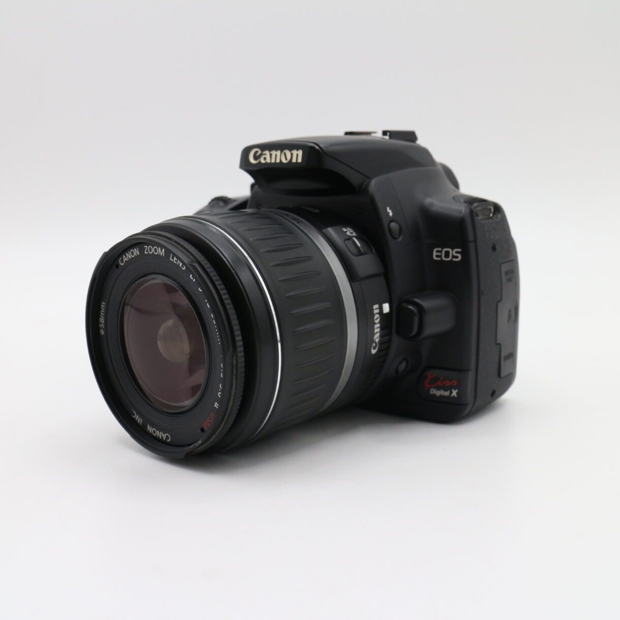 【良品】CANON キヤノン EOS Kiss Digital X レンズキット EF-S 18-55mm EFマウント デジタル一眼レフカメラ #LE2029486 - 画像 (3)