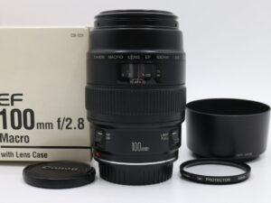 【良品】CANON キヤノン EF 100mm F2.8 Macro USM EFマウント 中望遠 単焦点 マクロレンズ #LE2029490