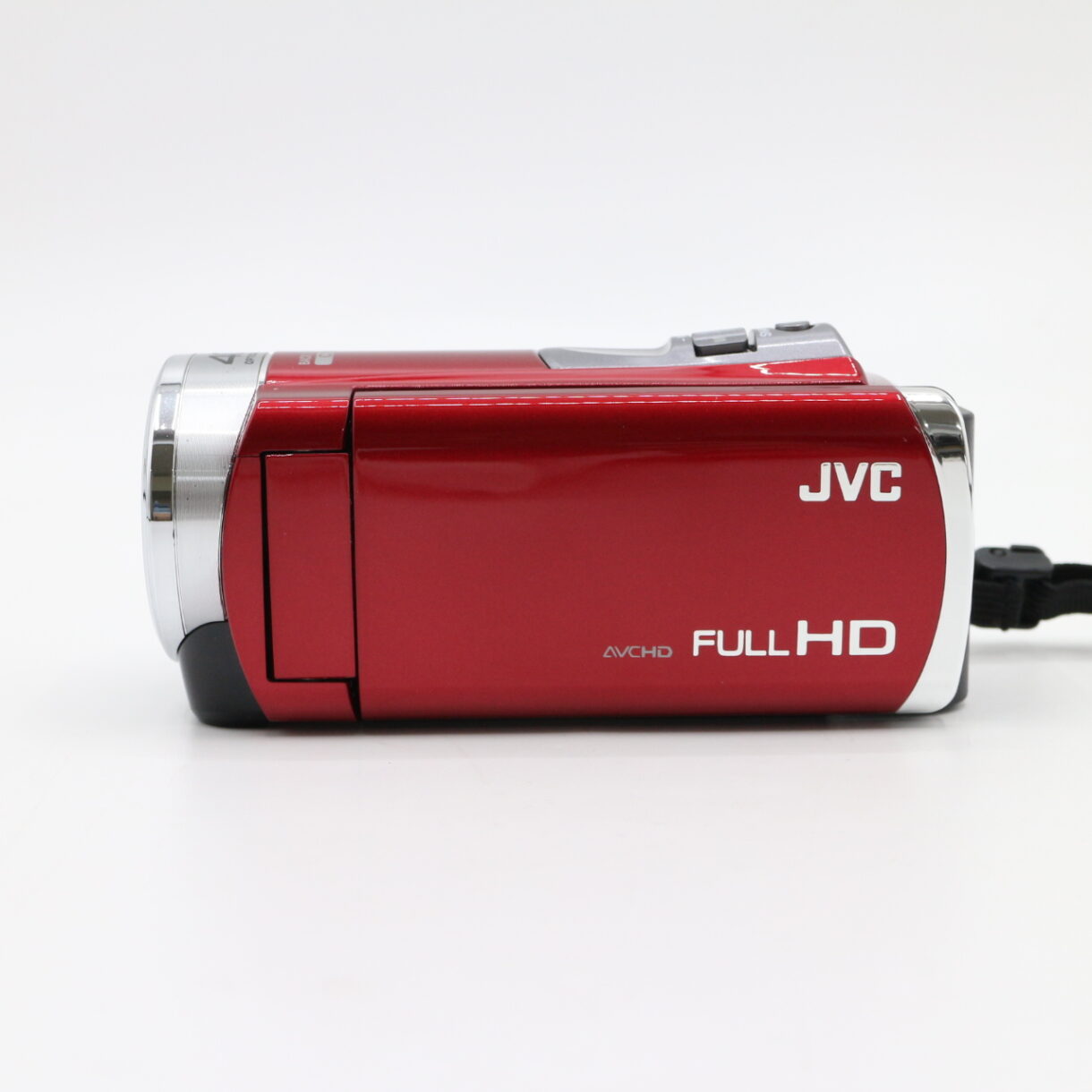 【美品】JVC ジェイブイシー GZ-HM390-R フルHD デジタルビデオカメラ 光学40倍ズーム #LE2029495 - 画像 (2)