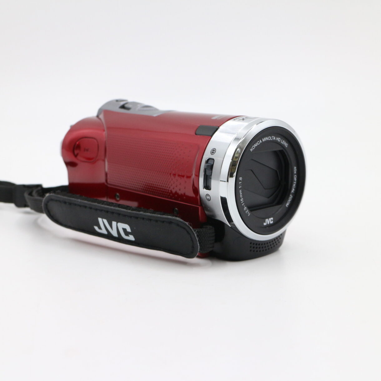 【美品】JVC ジェイブイシー GZ-HM390-R フルHD デジタルビデオカメラ 光学40倍ズーム #LE2029495 - 画像 (7)