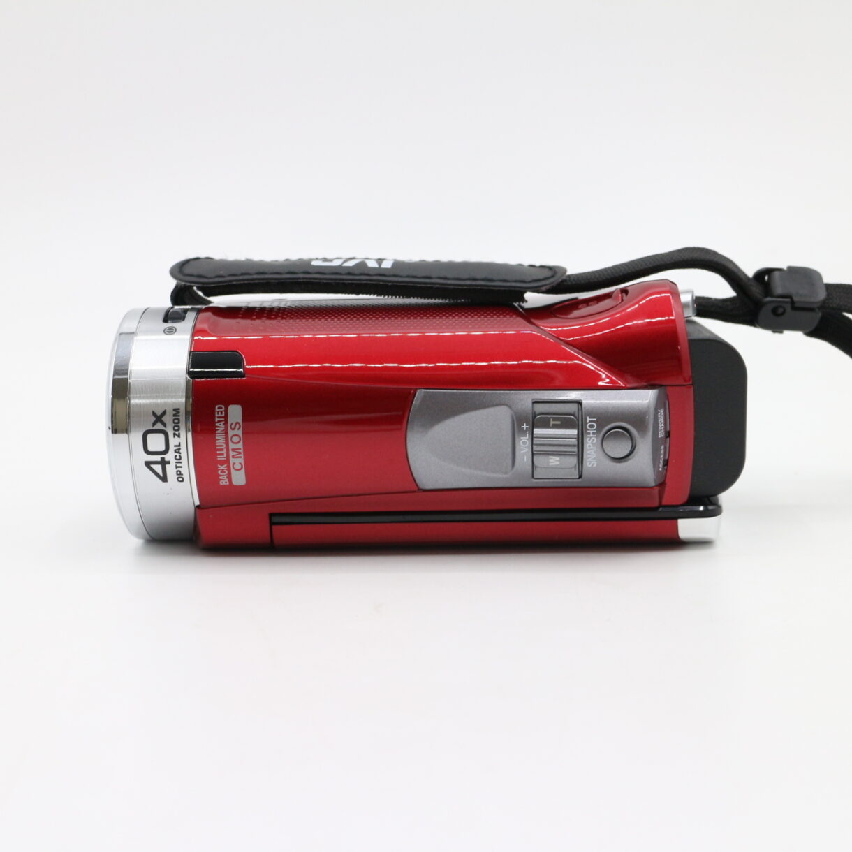【美品】JVC ジェイブイシー GZ-HM390-R フルHD デジタルビデオカメラ 光学40倍ズーム #LE2029495 - 画像 (9)