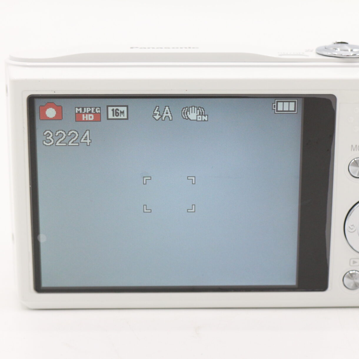 【良品】PANASONIC パナソニック LUMIX DMC-SZ8 ホワイト コンパクトデジタルカメラ 1600万画素 #LE2029501 - 画像 (2)