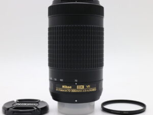 【良品】NIKON ニコン 望遠ズームレンズ AF-P DX NIKKOR 70-300mm f/4.5-6.3G ED VR #LE2029509