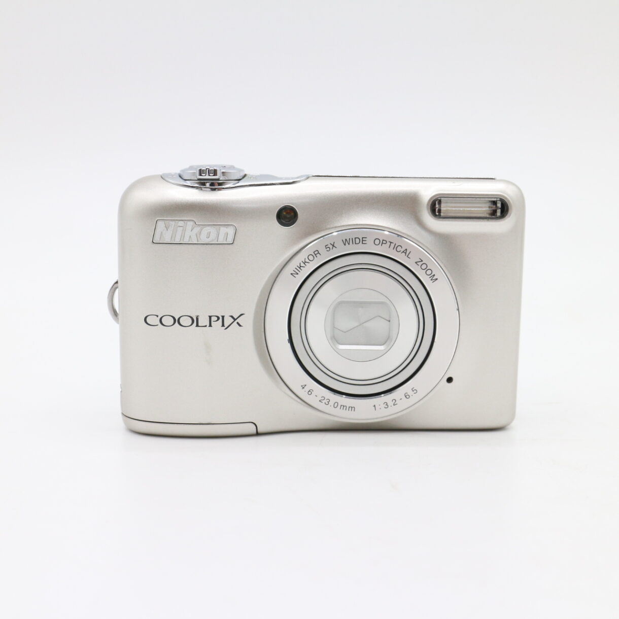 【良品】NIKON ニコン デジタルカメラ COOLPIX L30 5倍ズーム 2005万画素 乾電池タイプ シルバー L30SL #LE2029540