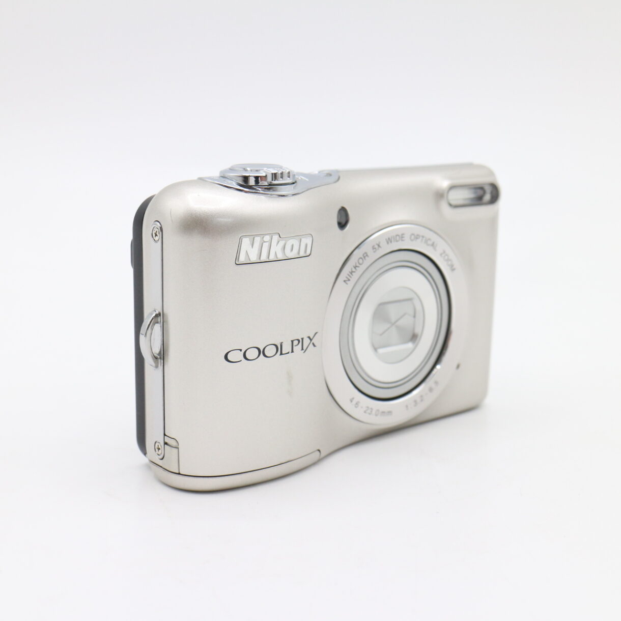 【良品】NIKON ニコン デジタルカメラ COOLPIX L30 5倍ズーム 2005万画素 乾電池タイプ シルバー L30SL #LE2029540 - 画像 (8)