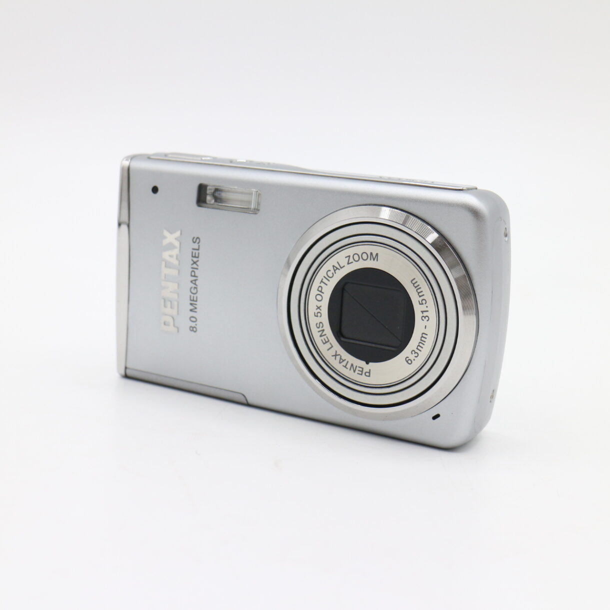 【良品】PENTAX ペンタックス Optio M50 シルバー オプティオ #LE2029541 - 画像 (2)