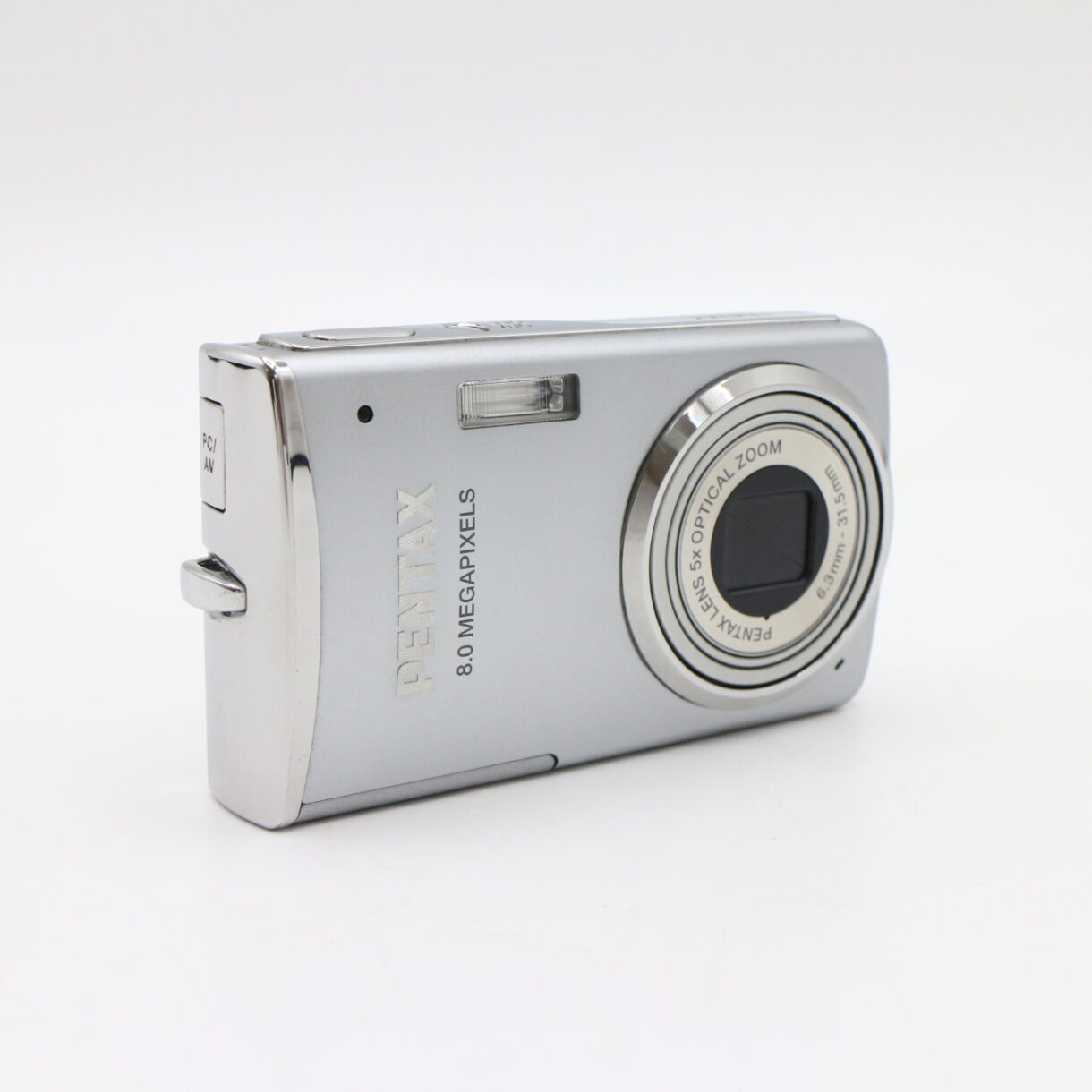 【良品】PENTAX ペンタックス Optio M50 シルバー オプティオ #LE2029541 - 画像 (8)