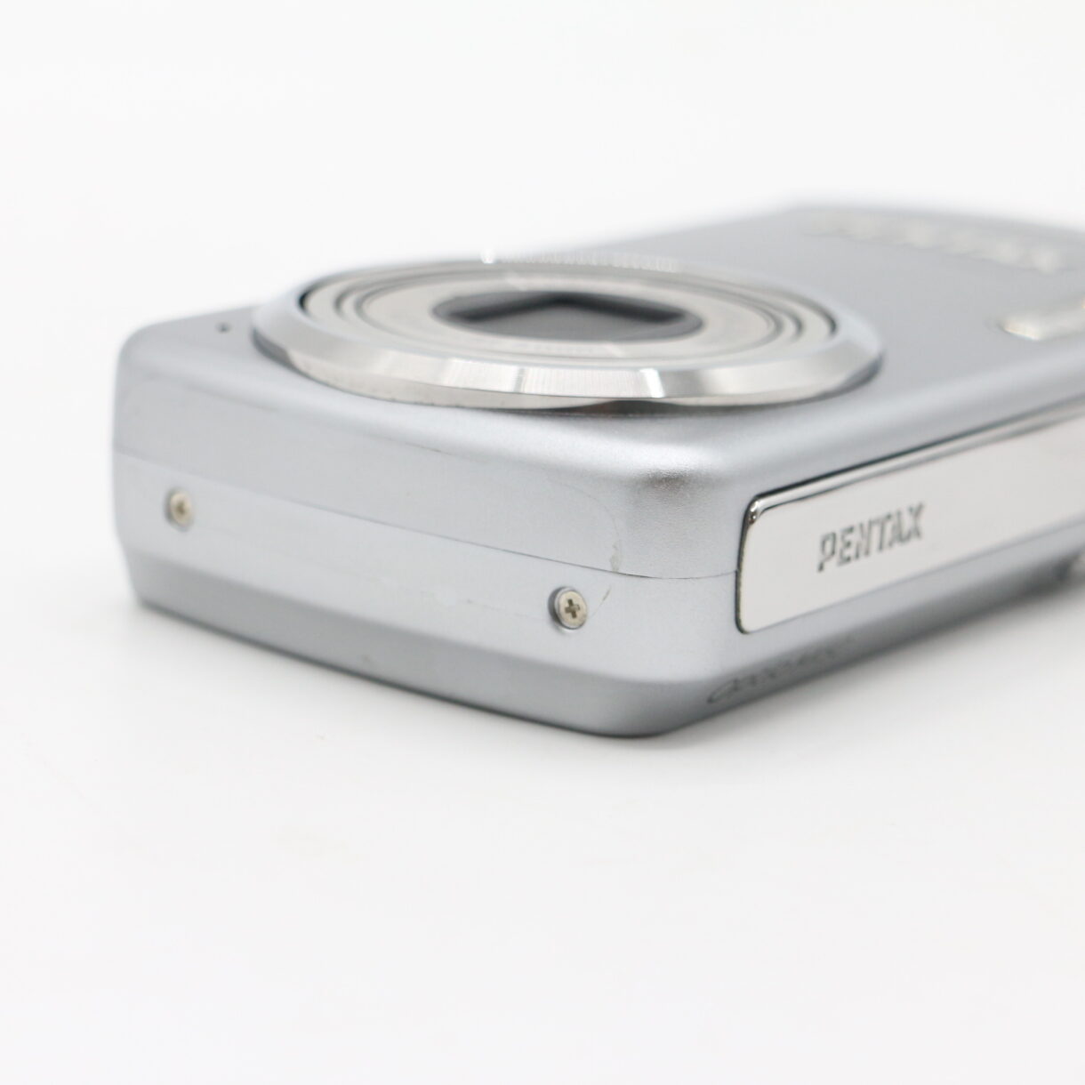 【良品】PENTAX ペンタックス Optio M50 シルバー オプティオ #LE2029541 - 画像 (13)