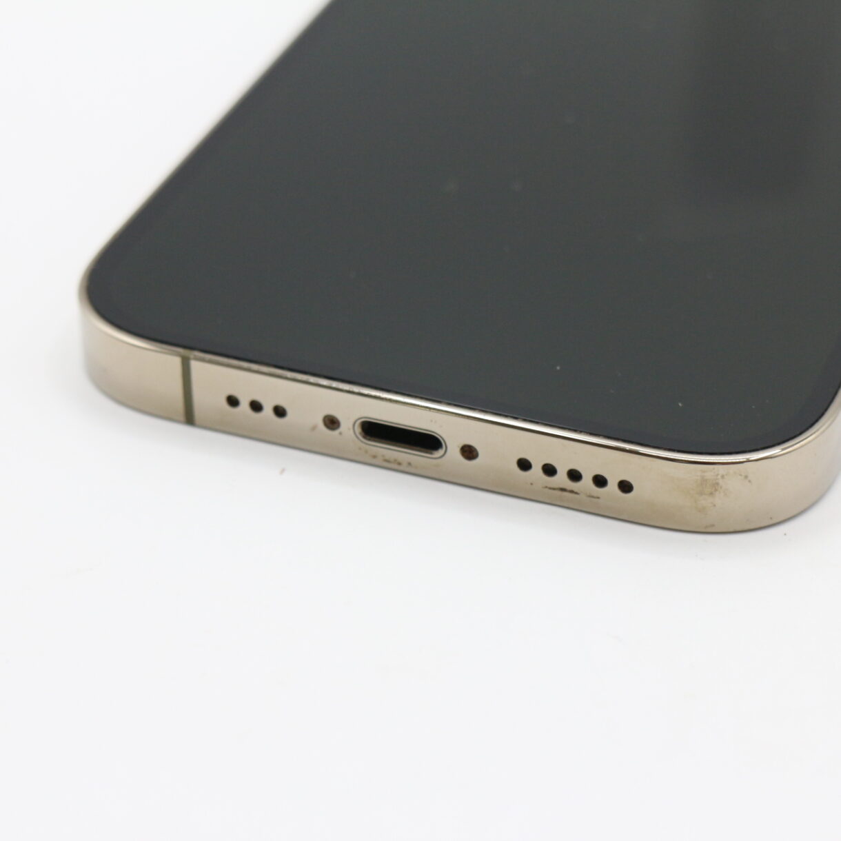 【良品】APPLE アップル iPhone 14 Pro 256GB ゴールド SIMフリー #LE2029393 - 画像 (11)