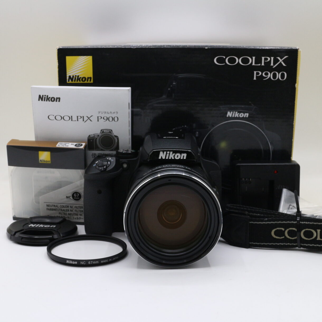 【良品】NIKON ニコン COOLPIX P900 光学83倍ズーム 2000mm相当 超望遠 #LE2029567