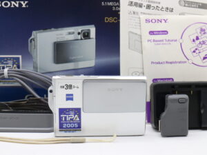 【良品】SONY ソニー Cyber shot DSC-T7 シルバー コンパクトデジタルカメラ #LE20295611
