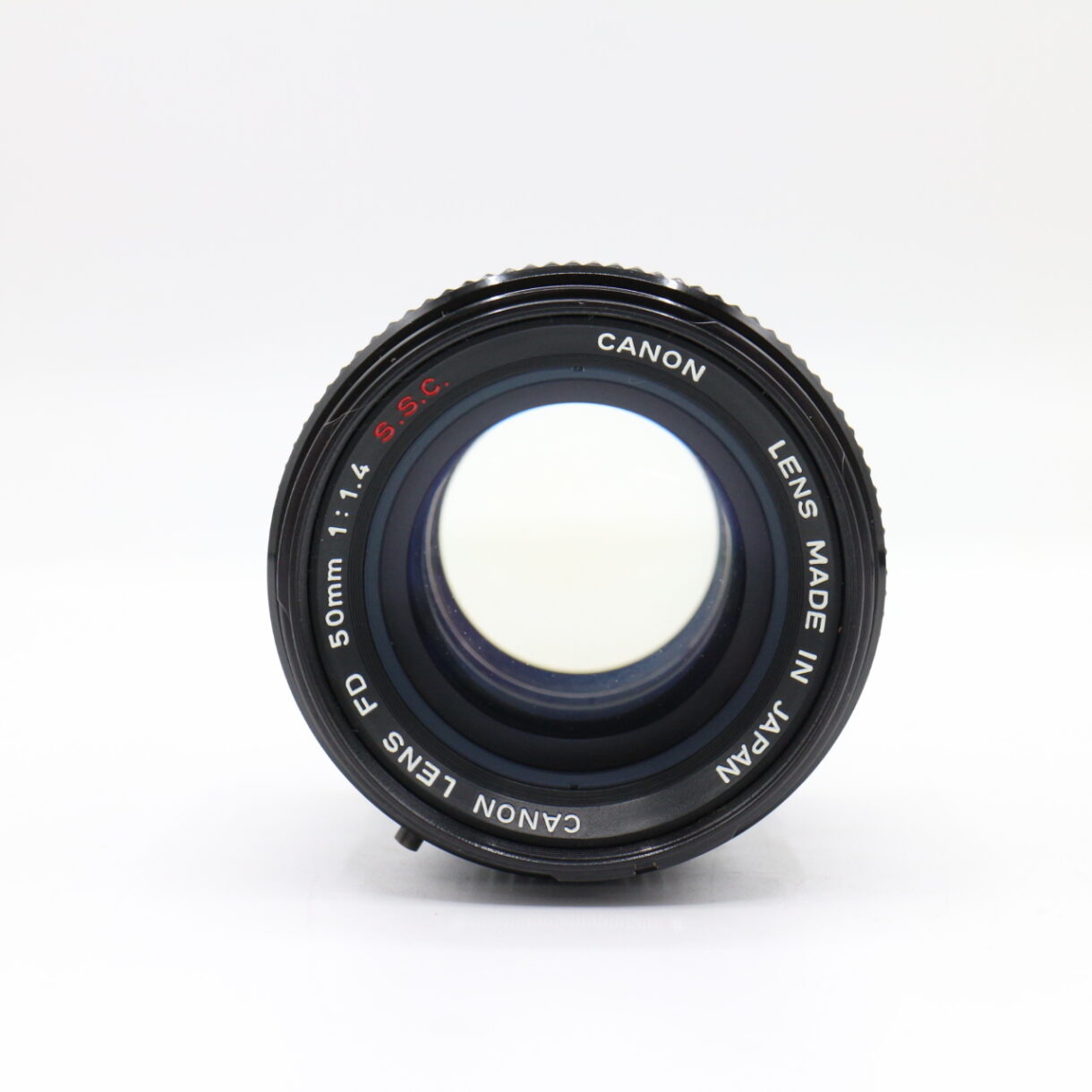【良品】CANON キャノン FD 50mm F1.4 S.S.C. 単焦点 MF 標準レンズ #LE20295731 - 画像 (7)